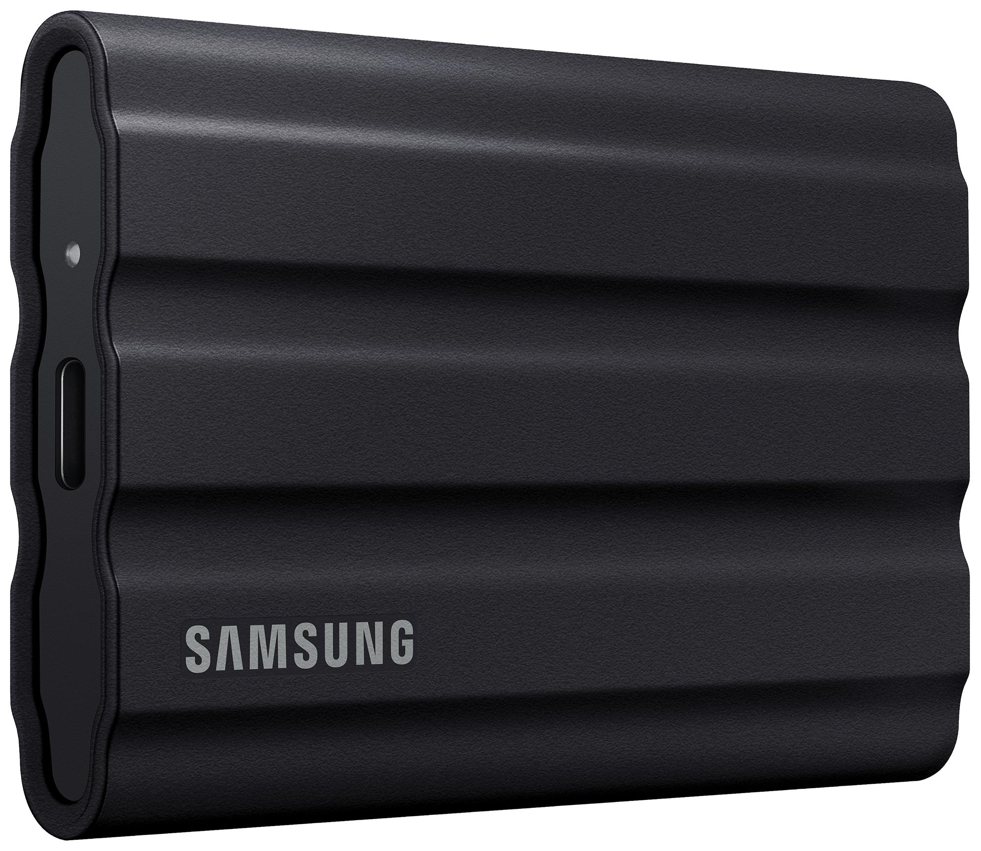 Samsung T7 Shield 2 TB portable SSD in black